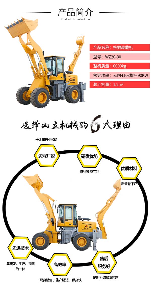 WZ20-30挖掘装载机